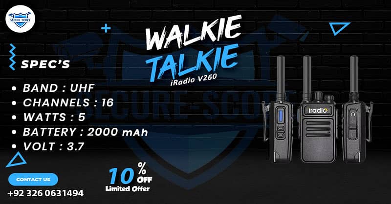 WALKIE TALKIE | Wireless Set | Hiking items | Adventure Gear | BF 888 3