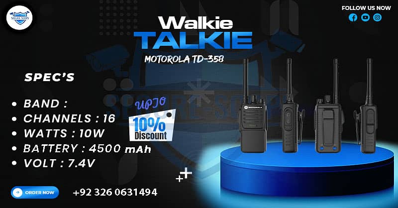 WALKIE TALKIE | Wireless Set | Hiking items | Adventure Gear | BF 888 7