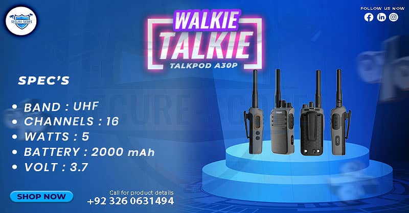 WALKIE TALKIE | Wireless Set | Hiking items | Adventure Gear | BF 888 9