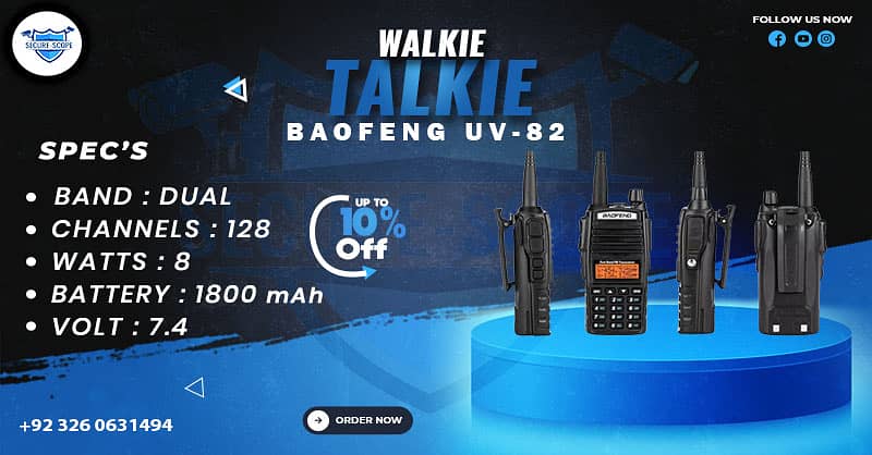 WALKIE TALKIE | Wireless Set | Hiking items | Adventure Gear | BF 888 2