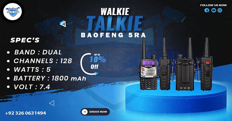 WALKIE TALKIE | Wireless Set | Hiking items | Adventure Gear | BF 888 8