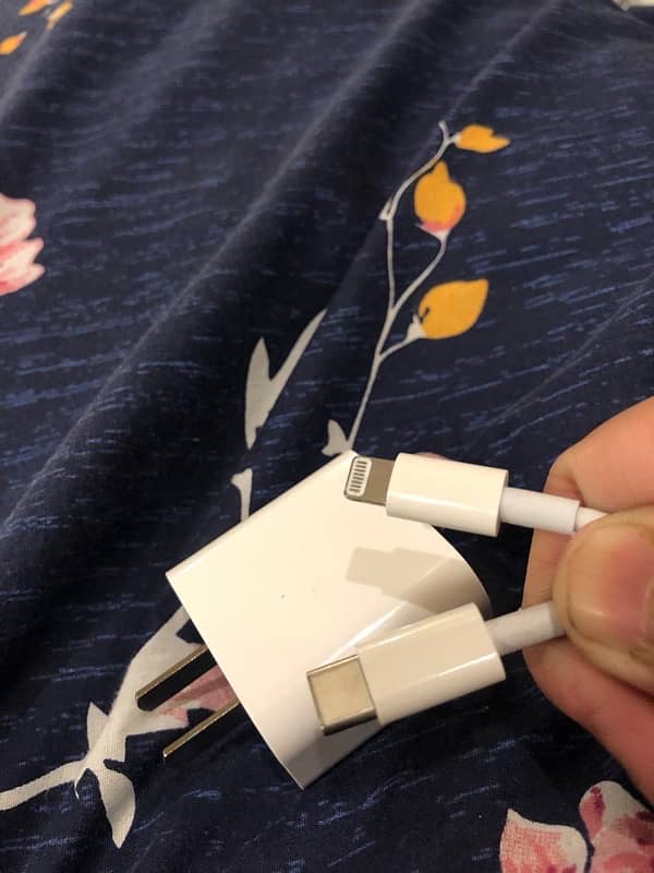 iPhone adapter and cable 3