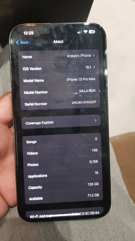 Iphone 13 pro Max 128 gb 2