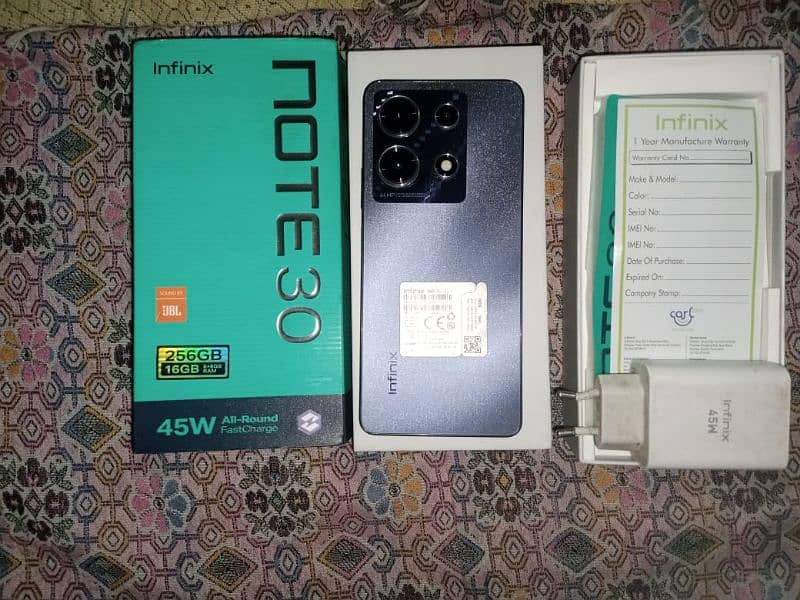 infinix note 30 16/256 6