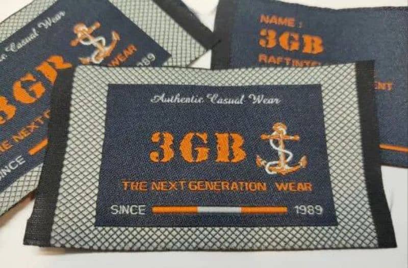 Woven Label|Clothing labels|Label|Patches|Hang tag|Logo|Fabric Tags 4