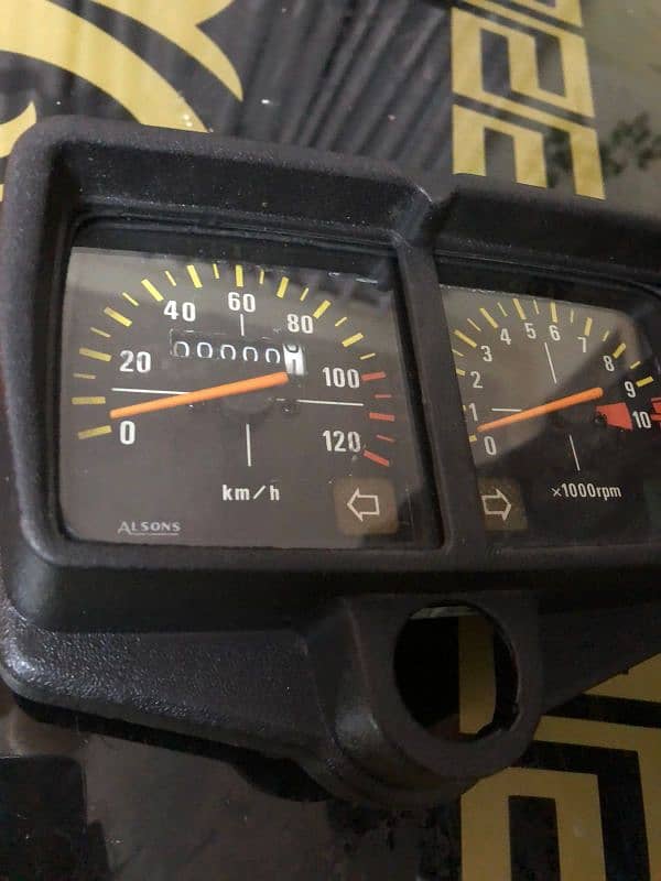 HONDA CG 125 down model meter 3