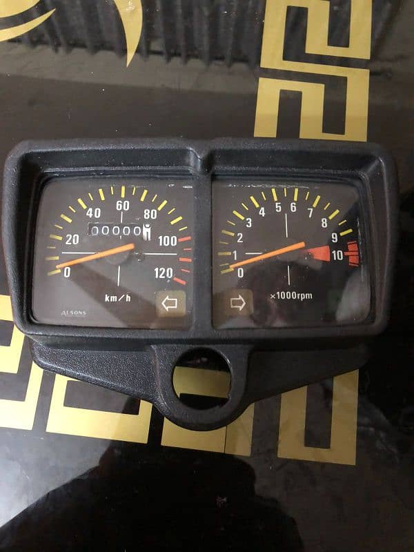 HONDA CG 125 down model meter 5