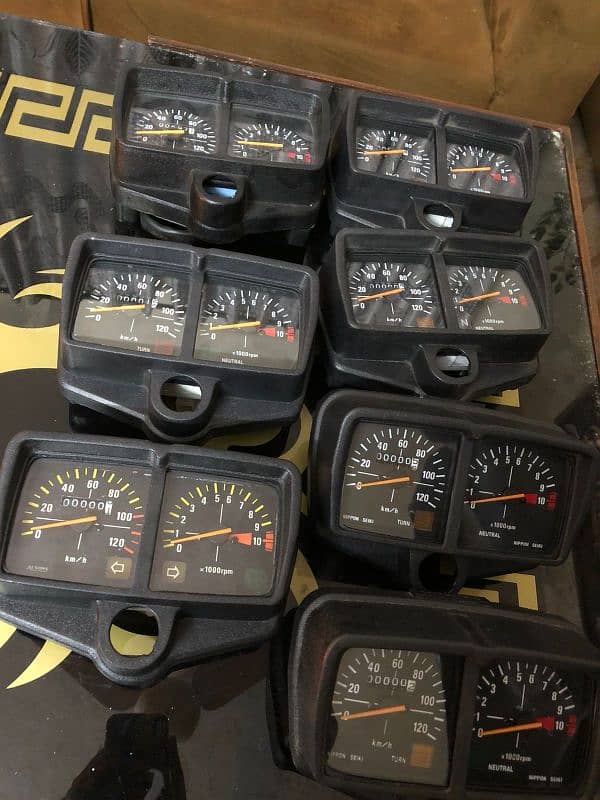 HONDA CG 125 down model meter 6