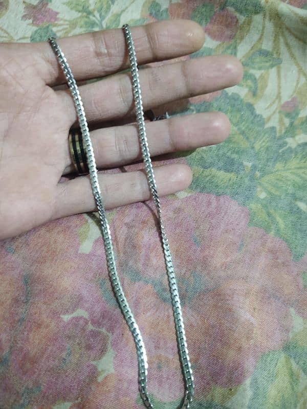 925 Italy silver chandi chain 1