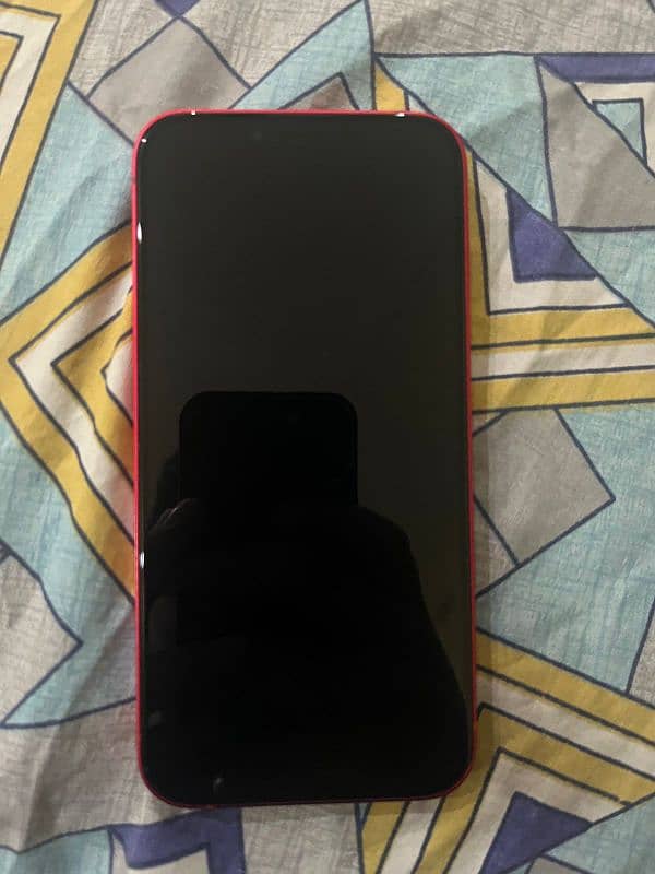 iphone red colour jv 128gb 92% health 1