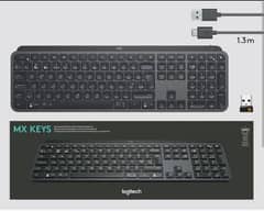 Logitech MX Keys Advanced Wireless Illuminated Keyboard