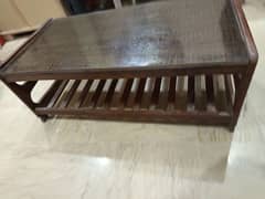 wooden center table