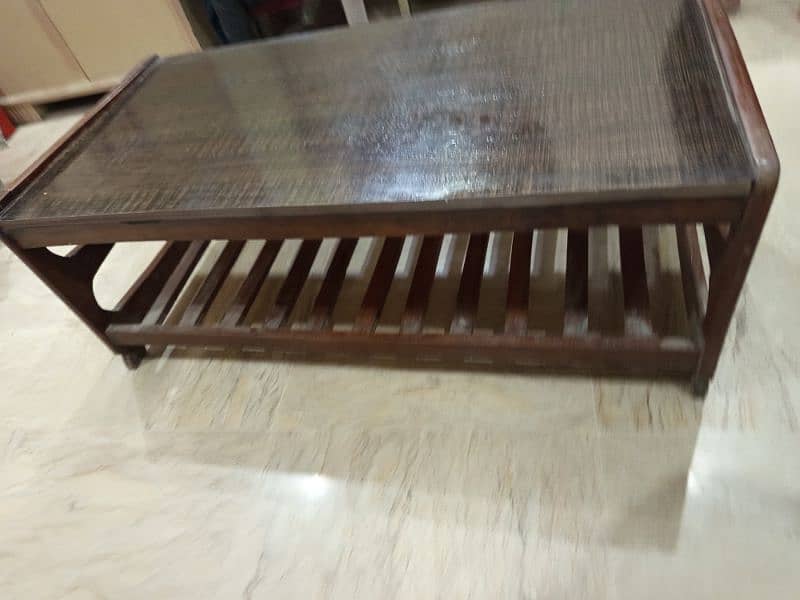 wooden center table 0