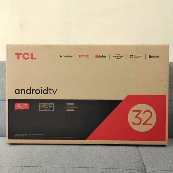 TCL 32" SMART ANDROID LedTv 0