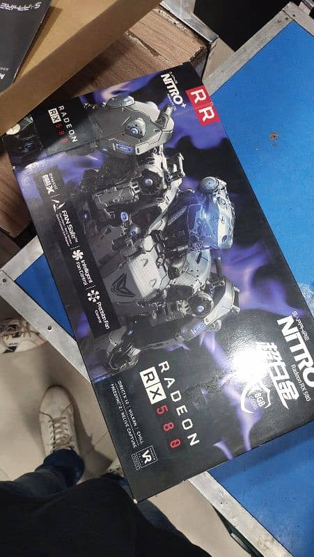 Sapphire Amd Radeon rx 580 niro+ 8 gigabytes 4