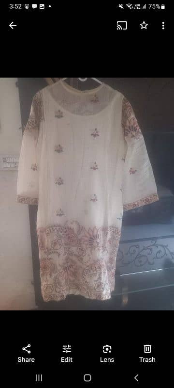 Cotton Net Dress 0