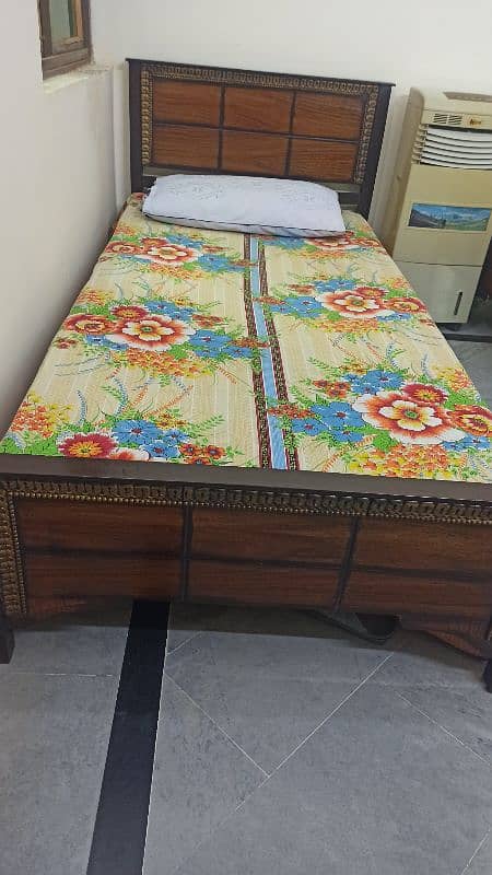 Two Solid Wooden Single Beds in Excellent Condition – Great Deal! 5