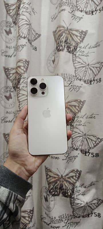 Iphone 15 pro max JV White color 256GB 10/10 0