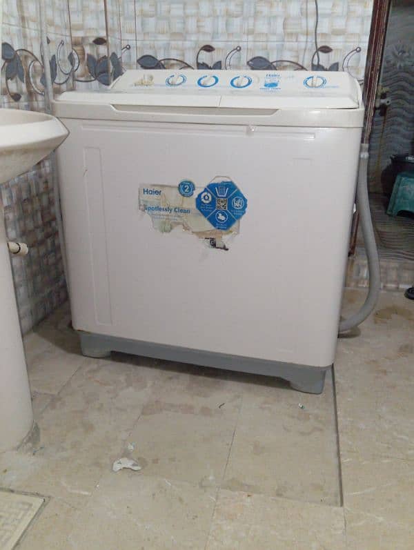 hier Jumbo washing machine 4