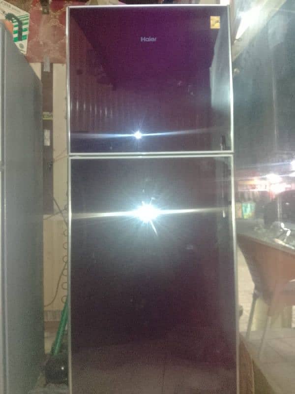 inverter Glass door fridge in original condition 6