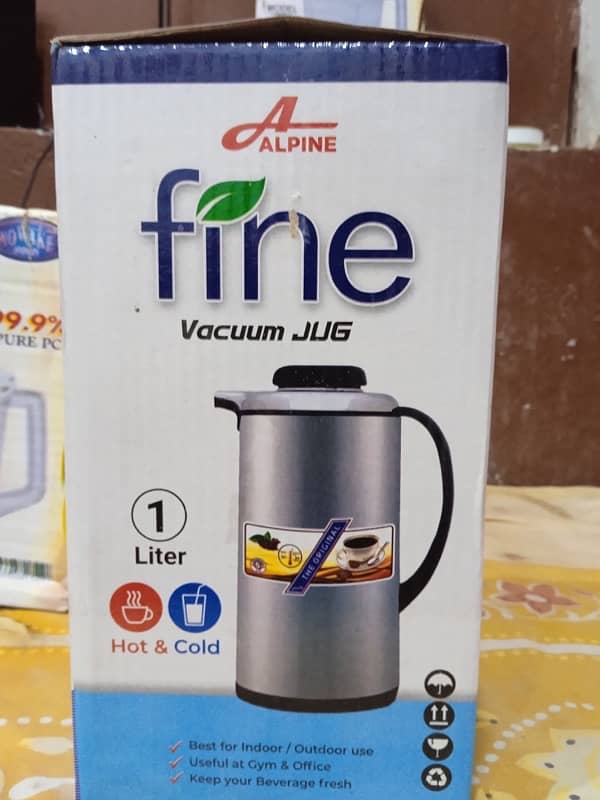 Thermos  Vacuum jug hot & cold  urbreakaable. hole sell rate. 3