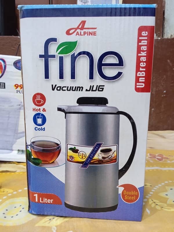 Thermos  Vacuum jug hot & cold  urbreakaable. hole sell rate. 4