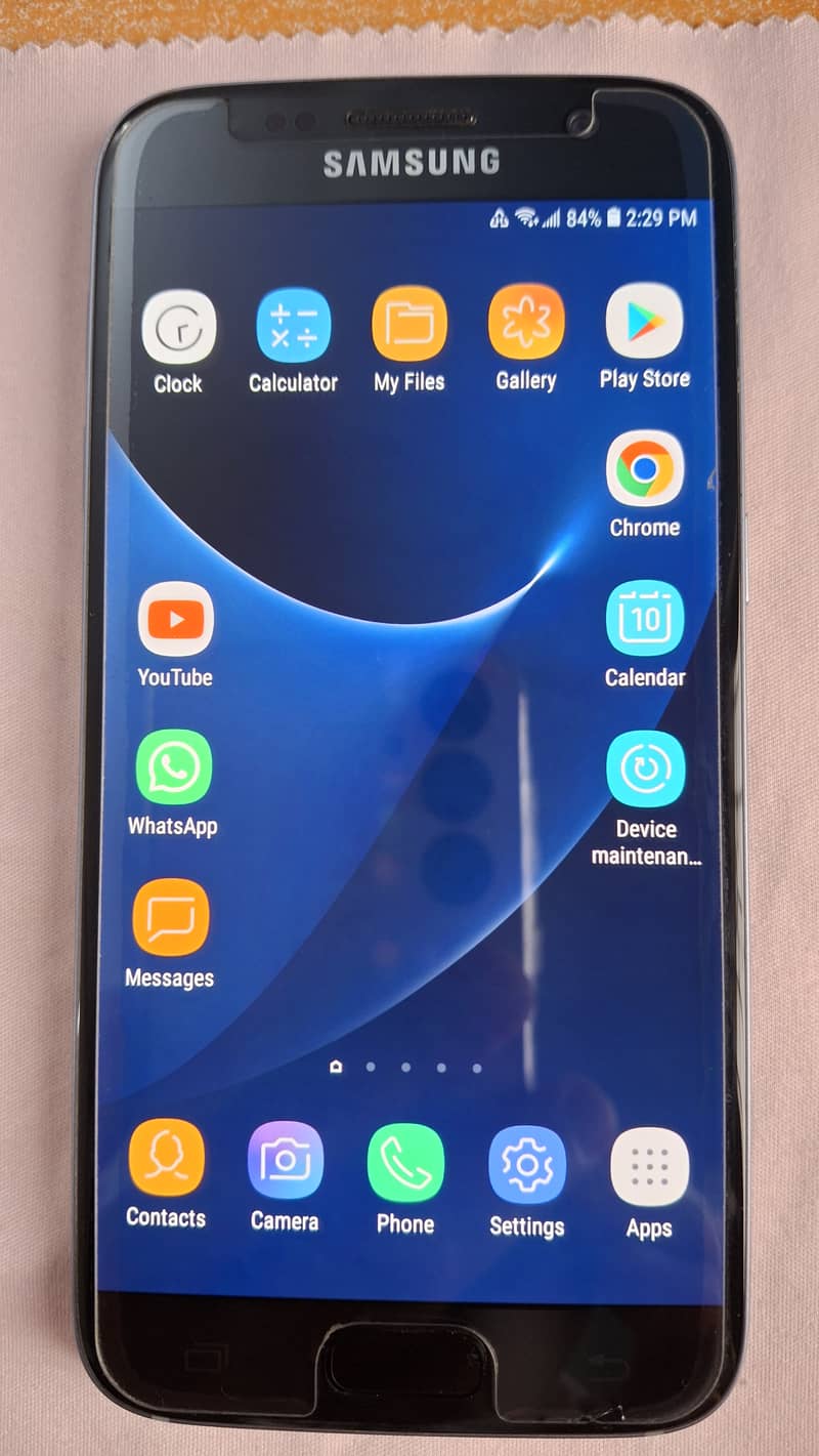 Samsung galaxy S7 scratchless 1