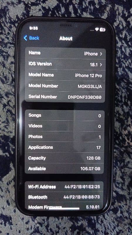 Apple I phone 12 peo 2