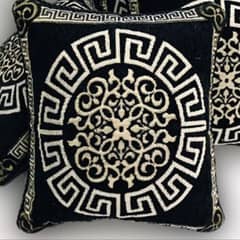 5 Pcs Velvet jacquard Printed Cushion Covers