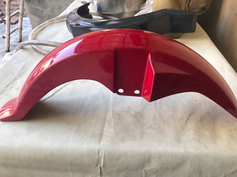 Honda Prider front Mudguard / fender and 70 bike plastic 1