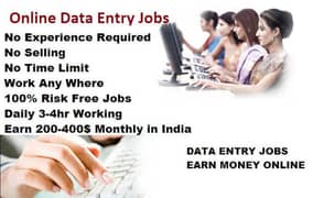 Females and Males Online part time home based data typing job availabl