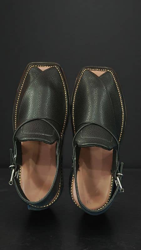 Leather Peshawari Chappal 3