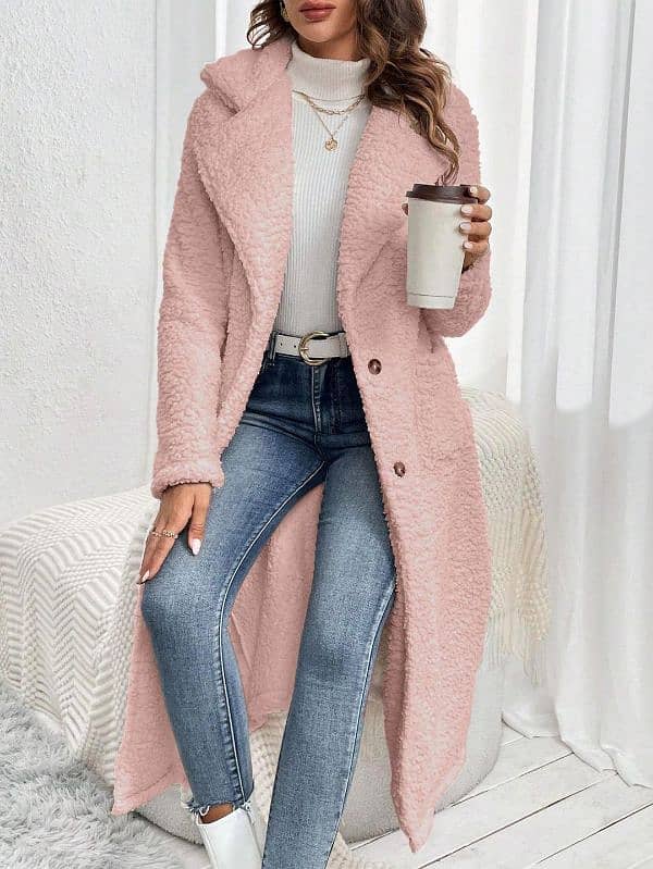 Stylish long Coat For Girls and Women's 2