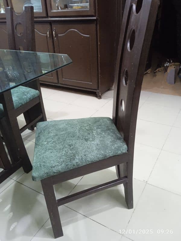 Dining Table (Double Storey) with 6 Chairs 3