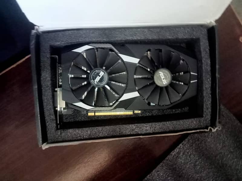 ASUS RX 590 8gb GDDR5 256Bit Graphic card whatsap 03116743068 2