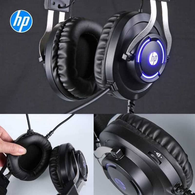 Hp H360G Headphone with Earpads 8