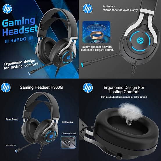 Hp H360G Headphone with Earpads 14