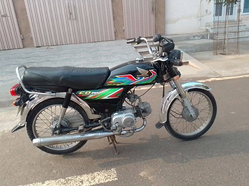 Honda CD 70 model 2021 03007242969 7