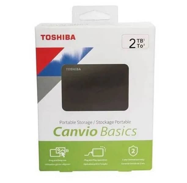 TOSHIBA HARDDISK 2TB 0