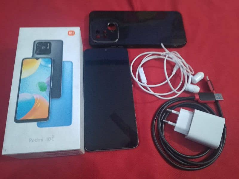 xiaomi MI 10 c phone 10/10  all accessories 2