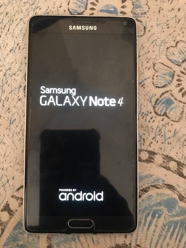 PTA approved Samsung note 4 3 GB 32 GB condition 8/10 4