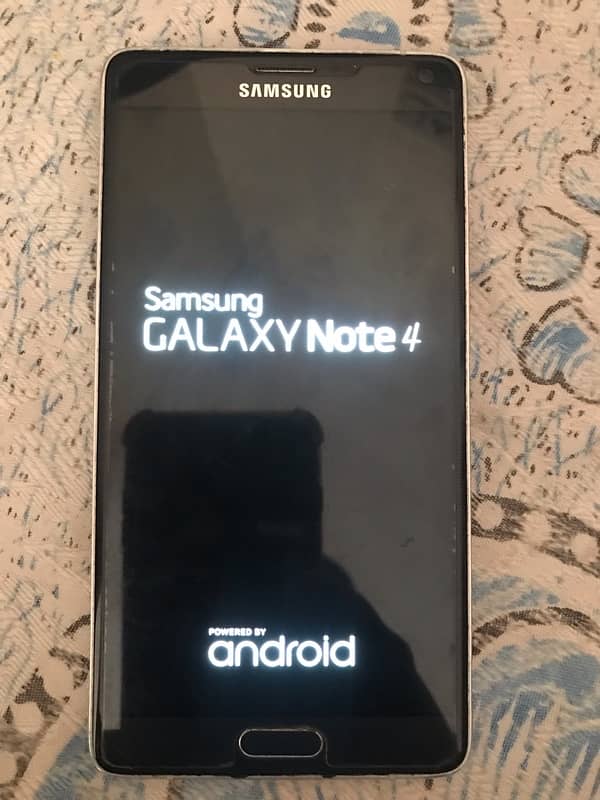 PTA approved Samsung note 4 3 GB 32 GB condition 8/10 5