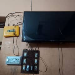 Non smart tv With tv box chanel tv best condition you can bargain pric