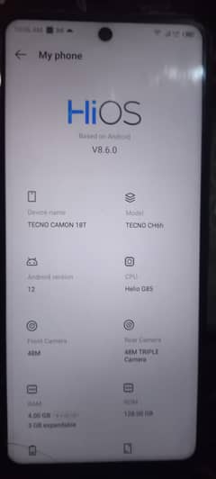 Tecno Camon 18 T