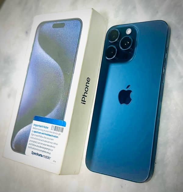 IPhone 15 Pro Max / Jv / 256 GB / contact: 0345-1582671 6