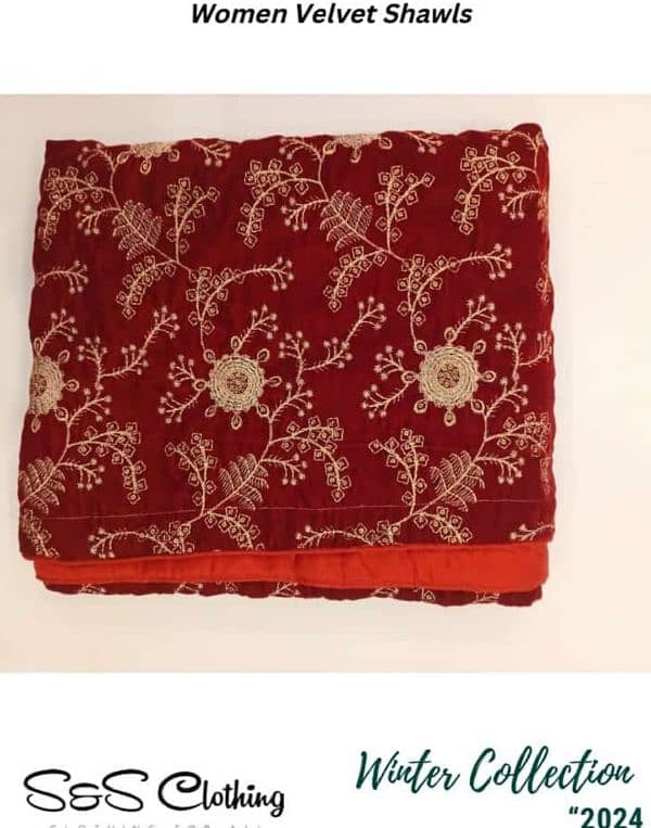 velvet women shawls 1