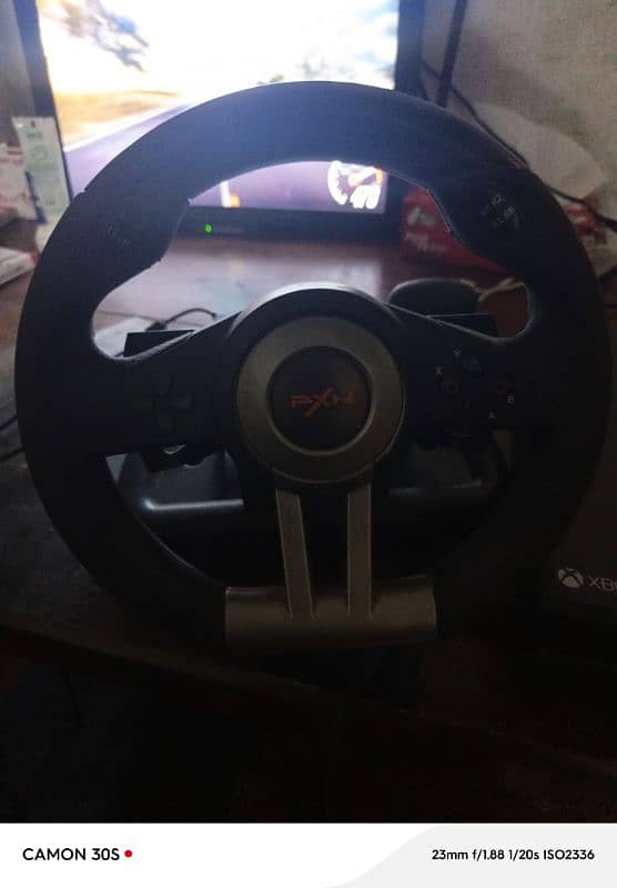 Xbox One 500gb new wireless controller and PXN v3 steering wheel 6