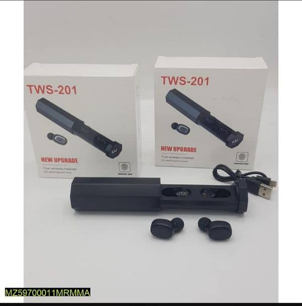 model TWS-201 EARBUDS only delivery available ha for all Pakistan 1