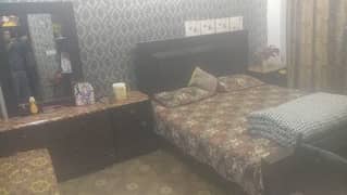 Double bed with side table only 25000.03095472318