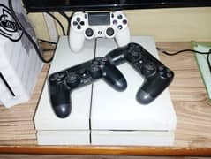 Sony PlayStation 4 Console with Games and Box